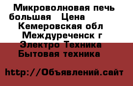 Микроволновая печь большая › Цена ­ 1 500 - Кемеровская обл., Междуреченск г. Электро-Техника » Бытовая техника   